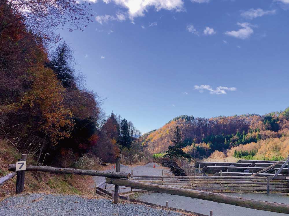 富士山が見えるサイトは一部