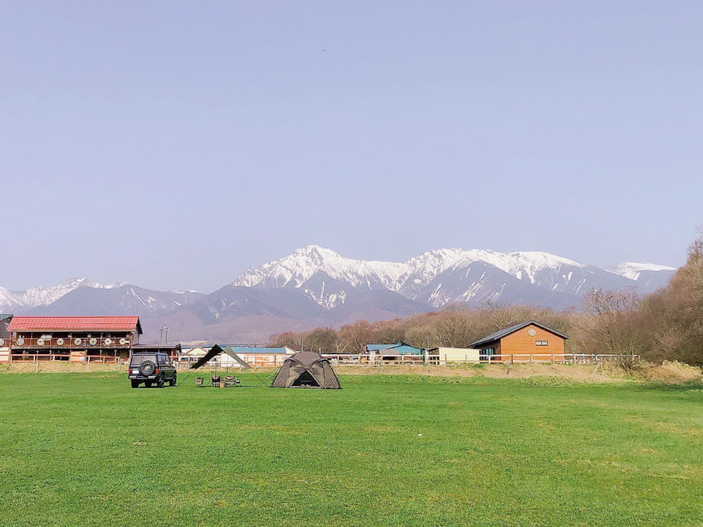 八ヶ岳を一望