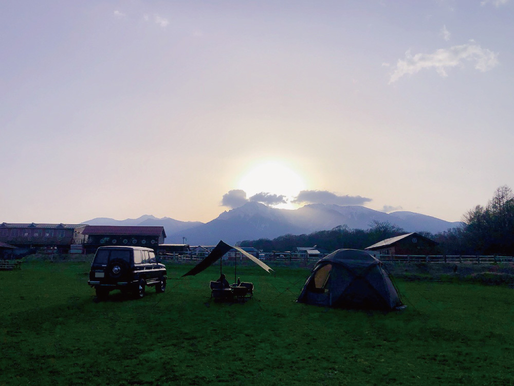 夕日